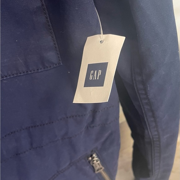 GAP Jacket Men’s Navy Blue Windbreaker Size L New with Tag - Picture 8 of 9
